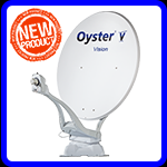 oyster vision 5 automatic satellite system for motorhomes and caravans button